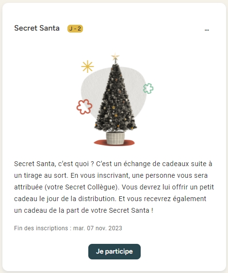 Idées cadeaux de Noël pour vos collègues : Secret Santa !