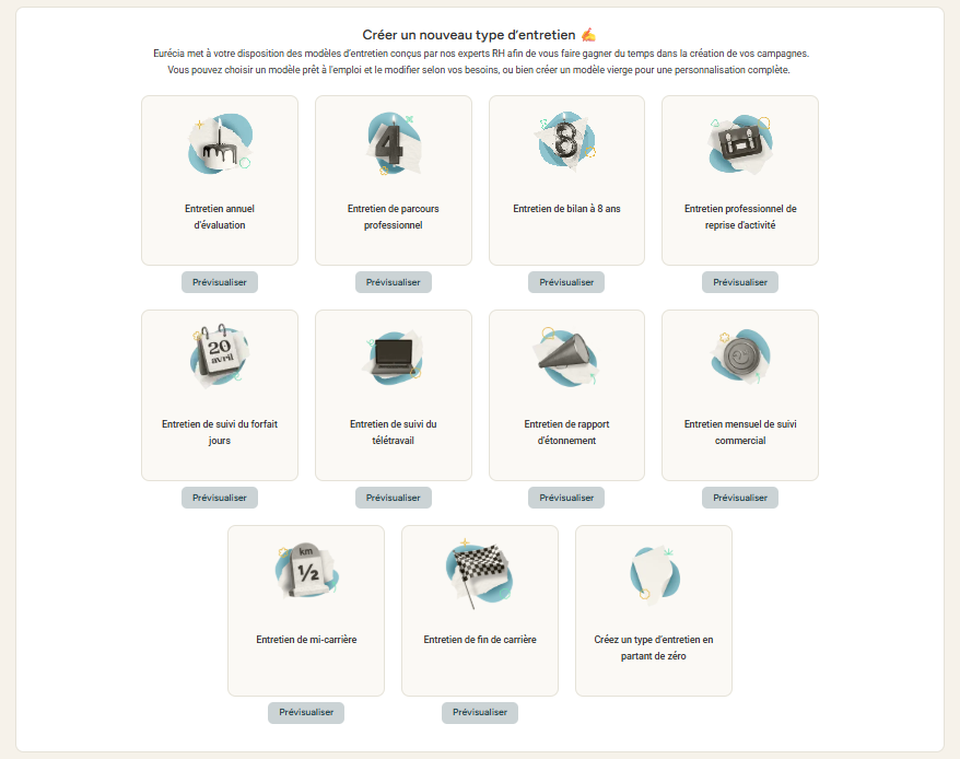 Prévisualiser un modèle