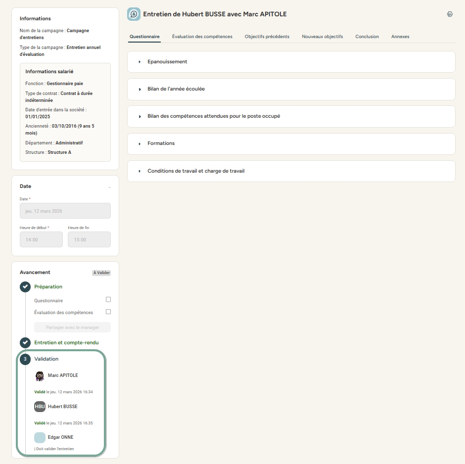 Review approval workflow